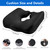 Adjustable Wheelchair Cushions for Tailbone Pain Relief Cushion, Pressure Relief Wheelchair Cushion, Donut Pillow for Hemorrhoids, Bedsores, Prostate, Tail Vertebrae,Sedentary Wheelchair (Black) Adjustable Wheelchair Cushions for Tailbone Pain Relief Cushion, Pressure Relief Wheelchair Cushion, Donut Pillow for Hemorrhoids, Bedsores, Prostate, Tail Vertebrae,Sedentary Wheelchair (Black)