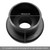 Timyrimy 2.36"/60mm Porch Swing Replacement Feet, Black Horseshoe-Shaped Plastic Leg Caps to Secure Swing Legs to Ground(Set of 4)