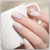 GAOY Jelly Gel Nail Polish, 16ml Sheer Translucent Soak Off Gel Polish, UV Light Cure for Nail Art DIY, 2899 Jelly White