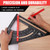 LARMEIL Carpenter Square, 12 Inch Woodworking Tools - Aluminium, Framing, Adjustable Rafter & Combination Square, Perfect Carpenters Gift