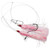 Uncle Mo’s Tackle - Fluke Flounder Hey Now Killer Hi-Lo Rig – Pink Mylar BUCKTAIL Teaser for Saltwater –Mustad Black Size 3/0 Octopus Hook - 30lb Heavy Duty Mono 2ft Long -Black Duo-Lock Snaps