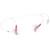 Uncle Mo’s Tackle - Fluke Flounder Hey Now Killer Hi-Lo Rig – Pink Mylar BUCKTAIL Teaser for Saltwater –Mustad Black Size 3/0 Octopus Hook - 30lb Heavy Duty Mono 2ft Long -Black Duo-Lock Snaps