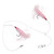 Uncle Mo’s Tackle - Fluke Flounder Hey Now Killer Hi-Lo Rig – Pink Mylar BUCKTAIL Teaser for Saltwater –Mustad Black Size 3/0 Octopus Hook - 30lb Heavy Duty Mono 2ft Long -Black Duo-Lock Snaps