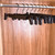 Lamitocs 30 Pack Skirt Hangers，Pants Hangers with Clips，360 ° Swivel Hooks Space Saving Hangers for Pants, Skirts, Clothes, Jeans, Black