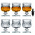 REUJIHXY 6PCS Cordial Glasses,1.7oz/50ml,Shot Glasses,shot glasses with stem/tequila shot glasses Sherry glasses Classical Style Super Cute (6, Small 1.75OZ)