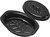 13 Inch Small Roasting Pan with Lid - Covered Oval Roaster - Enamel Carbon Steel Roaster Pot - Excellent Heat Distribution and Non-sticky - for Turkey Chicken Meat & Vegetables