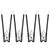 Qualirey UV Light Bulb Starter for Bug Zappers Compatible with Flowtron, Compatible with 531-9340, BK-15, BK-15D, BK-40, BK-80, MC9000 FC7600, BF-150(4 Pcs)
