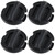 FUSCH 4 Pack Floor Drain Plugs Twist Drain Plugs Floor Plugs Trap Seals Compatible with Polaris RZR XP 1000 2014-2017/ RZR 900 2015-2017 / RZR Turbo 2016-2017/ General 1000 2016 2017 Replace#: 841469