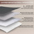 Yikda Self Adhesive Leather Repair Patch Kit, 4" x 63" Large Vinyl Leather Repair Tape for Furniture, Car Seat, Couch, Sofa, Chair Dark Grey