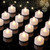 BEICHI 12-Pack Timer Tea Lights Candles Battery Operated, LED Tea Lights with Timer, Built-in 6 Hours Timer Flameless Tea Candle, Tealights Flickering Votive Candles 1.5'' D x 1.3'' H (Warm White)
