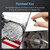 FVRITO Aluminum Flywheel 10krpm for Predator 212 Non hemi Engine Ghost 212cc 224cc 69730 69736 6.5hp GX200 196cc BSP Tilly Coleman CT200U BT200X Mini Bike Performance Parts with Key & Valve Springs