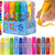 Kwik Stix Cuties Washable Paint Sticks for Kids & Toddlers, 12 Non-Toxic Colors, Quick-Drying, Allergen-Free, Solid Tempera with Cute Caps Kwik Stix Cuties Washable Paint Sticks for Kids & Toddlers, 12 Non-Toxic Colors, Quick-Drying, Allergen-Free, Solid Tempera with Cute Caps