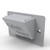 The Skimmie Splash Guard - Reduce Water Loss with Splash Guard for Swimming Pools - Easy to Install and Durable Replacement for Pool Overflow Drain Covers (Gray)