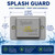 The Skimmie Splash Guard - Reduce Water Loss with Splash Guard for Swimming Pools - Easy to Install and Durable Replacement for Pool Overflow Drain Covers (Gray)