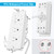 Conference Recessed Power Strip Waterproof,Table Power Outlet,Furniture Flush Mount Desk Outlet Station,3 Outlets,IPX6 Waterproof,10FT Extension Cord Multiple Outlet (White)