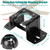 AICWIOO Universal Ceiling Fan Mounting Bracket Complete Kit with Hanger Ball - 2.0mm Heavy Duty Steel - Fits 1-Inch Downrods - for Flat & Low Slope Ceilings (≤10°) - Includes All Mounting Hardware