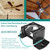 AICWIOO Universal Ceiling Fan Mounting Bracket Complete Kit with Hanger Ball - 2.0mm Heavy Duty Steel - Fits 1-Inch Downrods - for Flat & Low Slope Ceilings (≤10°) - Includes All Mounting Hardware