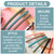 Mxxipp 6pcs French Hair Barrette, Flat Hair Claws Clasps for Women, No-Slip Hairpins Accessories for Thick Thin Fine Straight Curly Long Short Hair- Pink & Green & Gray & Red & Blue & Black