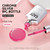 GAOY Jelly Gel Nail Polish, 16ml Sheer Pink Translucent Soak Off Gel Polish, UV Light Cure for Nail Art DIY, 2134 Pink Tulip
