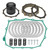 JAVIK Clutch Friction Plates & Gasket Kit for Honda Shadow ACE750 VT750C VT750CD Shadow Spirit 750 1998-2003 O.E.M# 22201-MAV-000 22321-MN8-000 15410-MFJ-D01