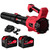 Sihuird Leaf Blower Cordless,2 x 21V 6.0Ah Battery and Charger, 680CFM/190MPH Brushless Motor Electric Leaf Blower, 5-Variable Speed & Turbo Mode, Blowers for Lawn Care, Patio Cleaning(Red) Sihuird Leaf Blower Cordless,2 x 21V 6.0Ah Battery and Charger, 680CFM/190MPH Brushless Motor Electric Leaf Blower, 5-Variable Speed & Turbo Mode, Blowers for Lawn Care, Patio Cleaning(Red)