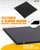 LUMENIX 4PC Magnetic Mounting Mount Pads for Cars Pickup Trucks SUV Aluminum Cab Roof Top, for Magnetic Emergency Strobe Beacon Light Bar Mounts, with Double Sided Sticky Adhesive Sticker Pad