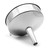 Super Large Stainless Steel Large Funnel with Detachable Strainer/Filter for Cooking Oil and Transmission Liquid and Powder, Food Grade Metal Kitchen Funnels
