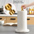 Gold Paper Towel Holder Countertop, with Weighted Marble Base for One-Handed Operation, No Wobbly (Marble Base, Gold)