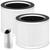 FMDZFL 2 Pack Replacement Filter for Sterra Moon Air Purifier, 3-in-1 True HEPA-13 Filtration System for Pet Hair, Odors, Smoke, Dust