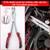 LEONTOOL Long Reach XL Dual Pivot Wire Cutting Pliers Double-Joint Side Cutters Extra Long Reach Compound Action Cutting Pliers Diagonal Cutters for Hard to Reach Narrow Spaces