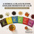 Wissotzky Artisanal Tea Chest Box, Assorted Flavors of Black & Herbal Tea Bags (42 Tea Bags) 6 Flavors | Mothers Day Gift | Tea Sampler Variety Pack | Tea Gift Set | Individually Wrapped | Corporate & Holiday Gifts | Certified Kosher