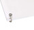 Standoff Screws for Wall Mount Acrylic Picture Frame Hardware 1/2" x 1" Aluminum Silver Finish Nails for Acrylic Glass Sign Holder 4 Pcs