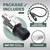 OTUAYAUTO 100 Psi Pressure Transducer Sender Sensor - 1/8" -27 NPT 27 NPT Thread Stainless for Oil Fuel Air Water Pressure with Harness