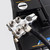 Vgate 12-Way AGM Post Terminal Ends, Battery Terminal Connector Clamps, 8AWG up to 4/0(XL) AWG Gauge, Positive & Negative for SAE/DIN/EN Tapered Top Post