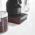 MOJAE Espresso Knock Box Drawer,Stainless Steel Detachable Coffee Ground Knock Container with Removable Knock Bar and Anti-Slip Base, Black