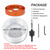 VIKITON 6-3/8 Hole Saw for Recessed Lights, 6.3 Inch Hole Cutter with Dust Bowl Catcher for Led Recessed Lighting 6 Inch and Wood Metal Drywall, Bi-Metal Construction