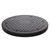12 Inch Lazy Susan Turntable Organizer, Non Skid Large Lazy Susan Turntable for Cabinet, Computer or Laptop, Plastic Turn Table, Black, 1 PC