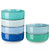 vancasso Bonita Cereal Bowl Set of 6, 24 Oz Ceramic Bowls for Kitchen, Dishwasher & Microwave Safe Bowls for Soup, Cereal, Dessert, Fruit, Blue Colored Bowl Set