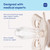 MAM Original Matte Baby Pacifiers 0-6 Months, Binky for Newborn Babies, BPA-Free Skin Soft Silicone Nipple, Easy to Clean, Developed with Medical Experts, 4 Pack, Made in Europe