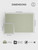 Bumusty Large Cork Board Alternative-36 x 24" Felt Bulletin Board Tiles, with 30 Pushpins, 40 Adhesive Tabs, Fine-Stripe 6-Pack, Cork Boards for Office Push Pin Board Felt Board-Sage