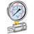Boltigen Pressure Washer Gauge Kit, Pressure Gauge for Power Washer with 3/8inch Quick Connect, Stainless Steel, 6000PSI