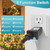 CZJUTAI JT-EL/FC300V0200 Premium 30V 0.2A 6W 8 Modes LED Power Supply with Multifunction Button- Class 2 Transformer, IP44 Waterproof, for Christmas and String Lights, Indoor & Outdoor Use [Z860]