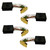 4Pcs 827811 Carbon Motor Brushes Suitable for Planer TP13001 AP1301 TP13000 TP13002