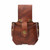 TOURBON Leather Tape Measure Pouch Belt Tool Carrier Holder (Dark Brown - Large)