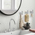 Augegel Adhesive Towel Hooks, Brushed Nickel SUS 304 Stainless Steel Heavy Duty Self Adhesive Robe Hooks for Bathrooms Kitchen Wall Mounted (Brushed Nickel, 2 Pcs)