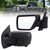 Lqito Left Driver Side Mirror Compatible With 2021-2026 Ford F150 With Manual Folding Power Glass Heated Blind Spot Turn Signal Light Matte Black Replace#ML3Z17683TA (9Pins)
