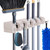 HYRIXDIRECT Broom Hanger Wall Mount Broom and Mop Organizer Wall Hanging Garden Tool Organizers Rack Garage Laundry Room Organizations and Storage with Hooks Heavy Duty