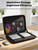DOMISO Laptop Hard Case 17-17.3 inch Waterproof Shockproof Hard Shell Laptop Sleeve with Handle & Storage Pocket, Compatible with MacBook, HP, Dell, Black