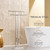 KOKOSIRI Towel Rack Free Standing Brushed Nickel 2-Tier Towel Holder for Bathroom Floor Stand with Heavy Marble Base Thicken Steady Design Stainless Steel THS0005-BR