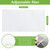 10 x 33FT Garden Mesh Netting, Ultra Fine Mesh Protection Netting Plant Covers Greenhouse Row Cover Raised Bed Screen Barrier Net for Vegetable Fruits Flowers Trees Crops, White